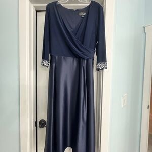 Alex Evening Blue Evening Gown